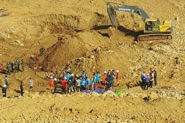 Myanmar Hơn 100 người thiệt mạng do lở đất